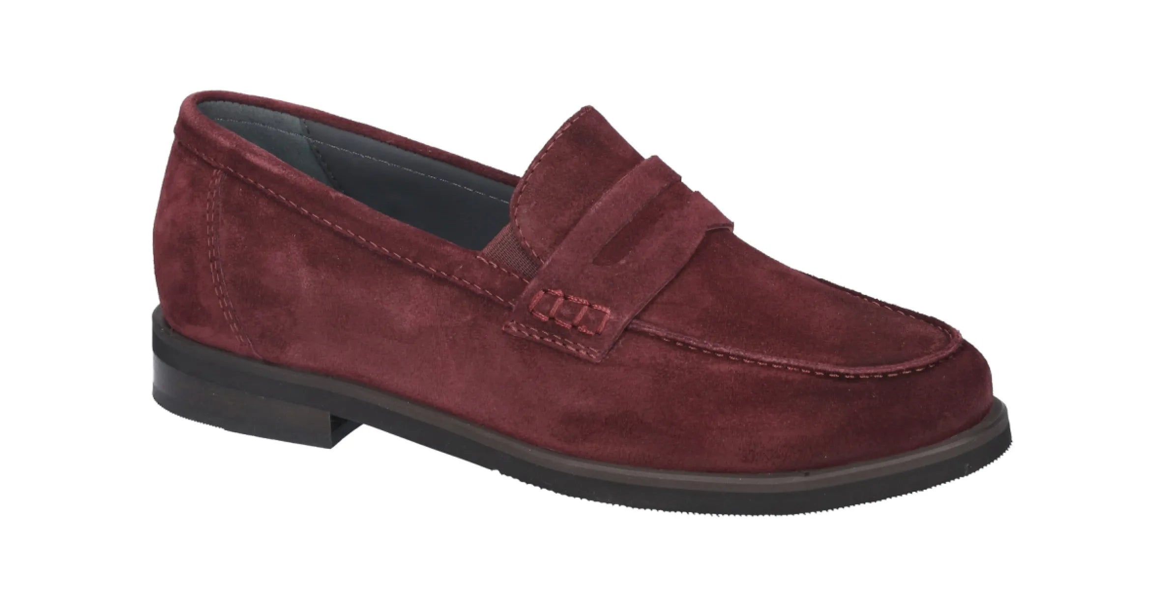 WALDLAUFER WALDLAUFER 508501 103 020 wijdte H Bordo suede instappers