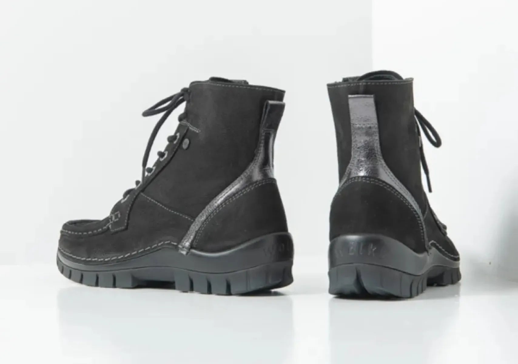 WOLKY WOLKY 04741 11000 VIBE Zwart nubuck damesschoen