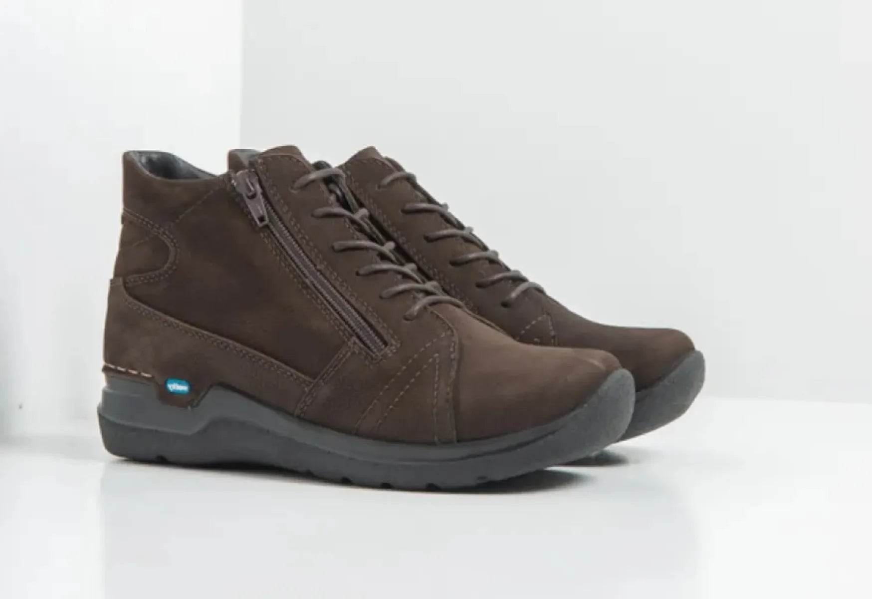 WOLKY WOLKY 06606 11300 WHY Bruin nubuck damesschoenen