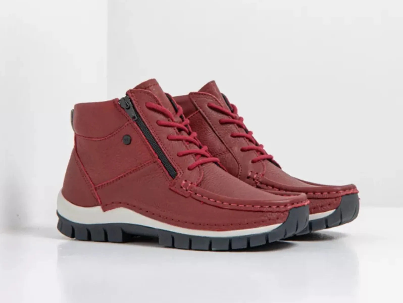 WOLKY WOLKY 04740 30553 BOOST Cherry Red damesschoenen