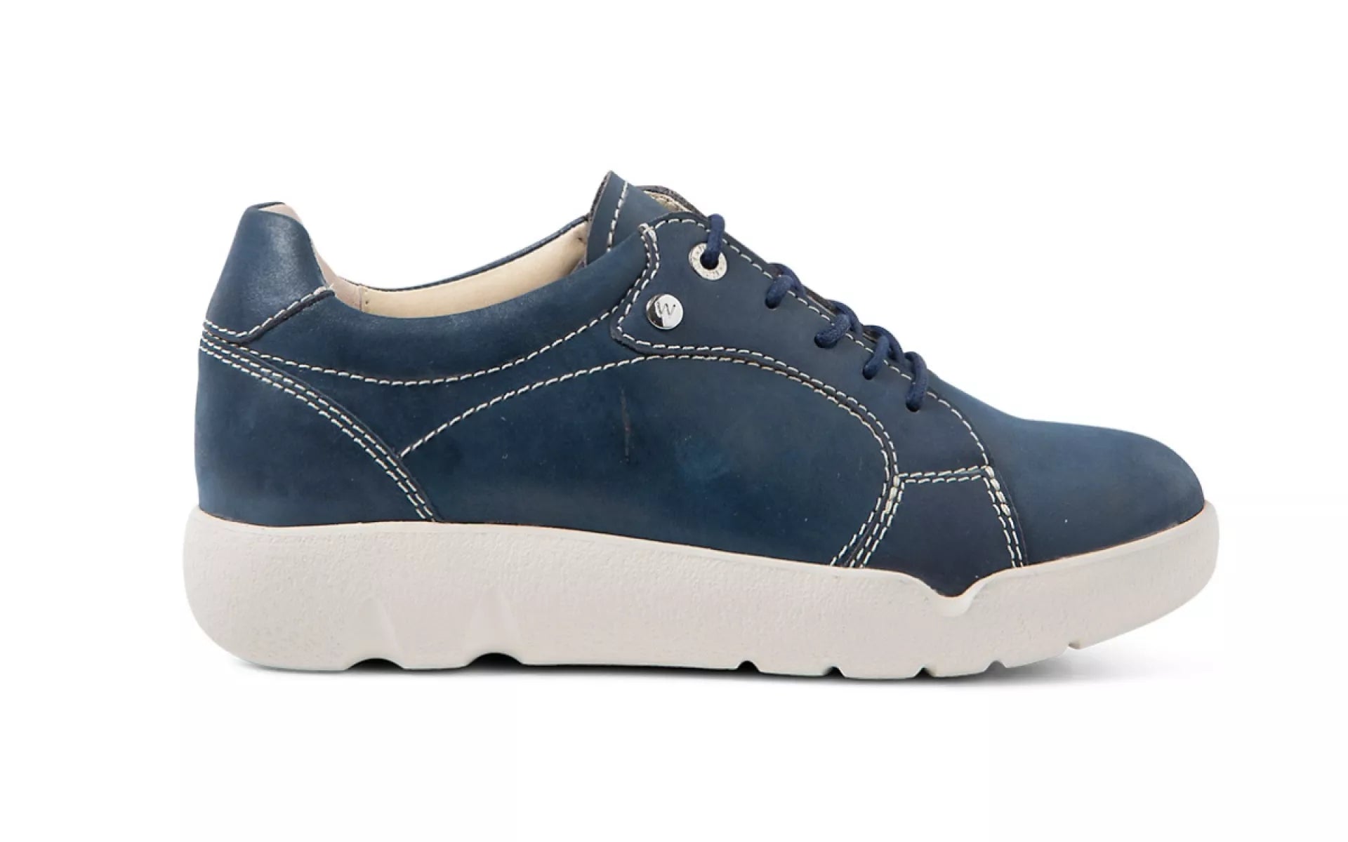 Wolky damesschoenen 07527 Lunvia denim blauw uitneembaar voetbed