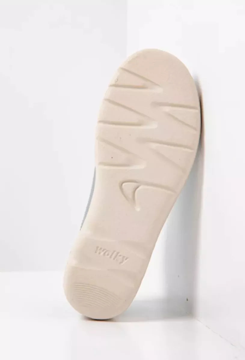 Wolky 07527 Lunvia damesschoenen denim blauw lichtgewicht zool