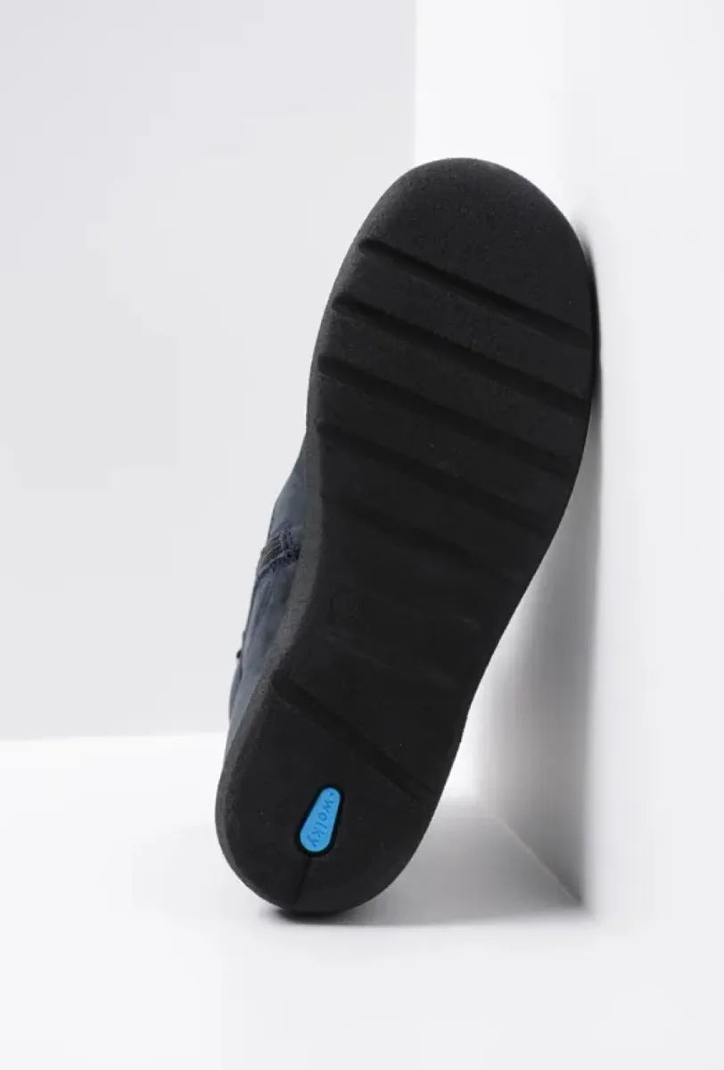 WOLKY WOLKY 06616 16800 WHYNOT HV Blauw nubuck damesschoenen