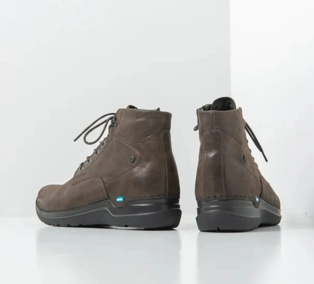 WOLKY WOLKY 06616 36300 WHYNOT HV Bruin nubuck damesschoenen
