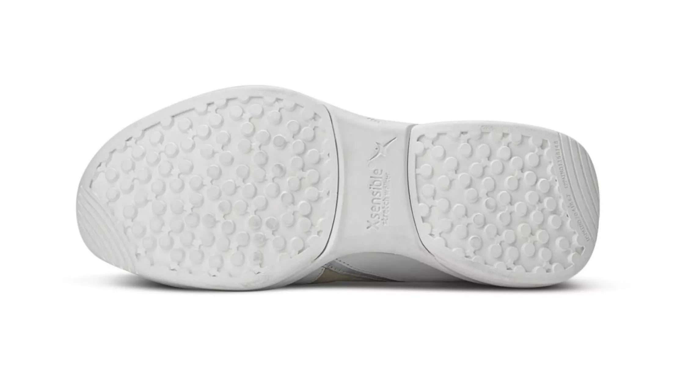 Detailfoto van de zool van de Xsensible 30085 SWX11, moderne sneaker met vetersluiting